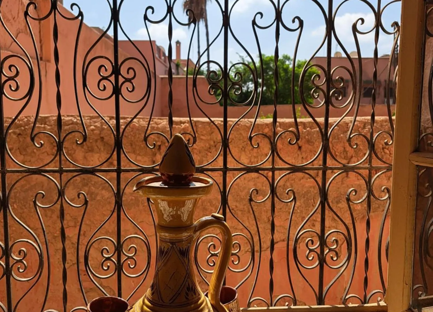 Riad Rooftop Terrace Green House Hotel Marrakesh